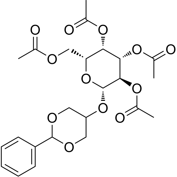 β-D-Galactopyranoside,2-phenyl-1,3-dioxan-5-yl,2,3,4,6-tetraacetate 213264-93-8